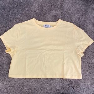 Princess Polly The Polly Tee Soft Yellow